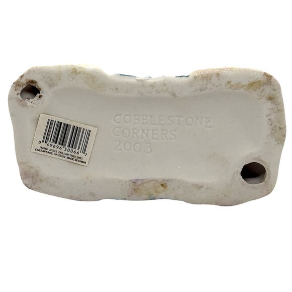 Cobblestone Corners 2003 Covered Bridge Christmas Village Figurine - Picture 6 of 9